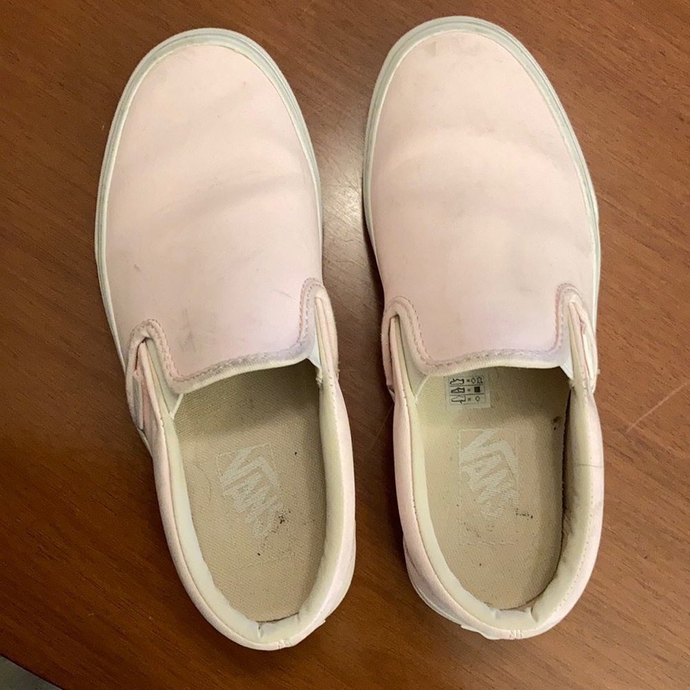 Baby pink vans
